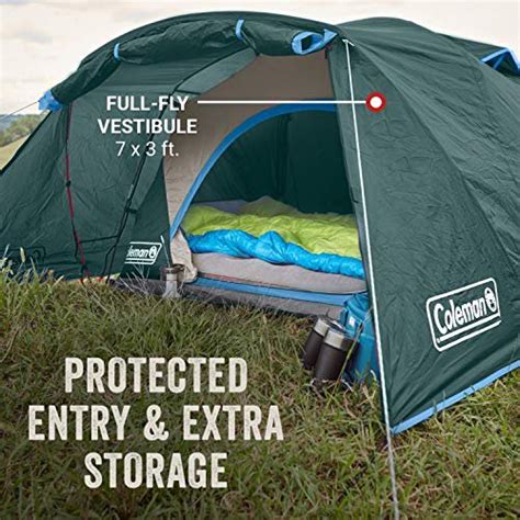 Coleman Camping Tent Skydome Tent With Full Fly Vestibule