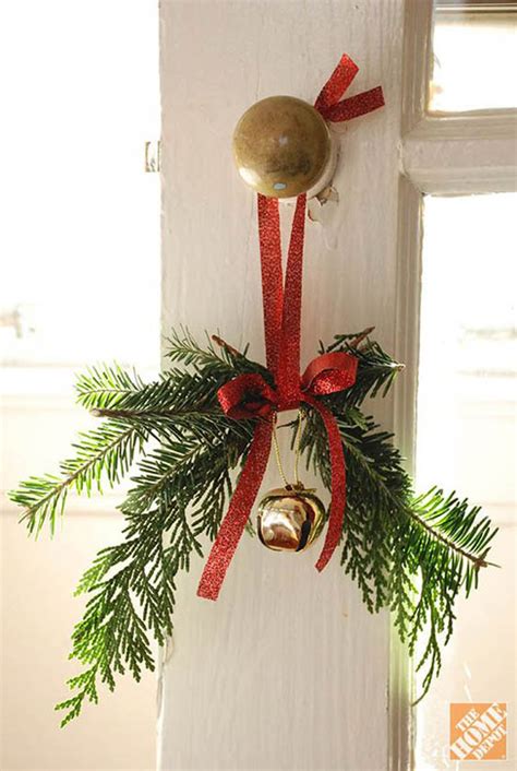 Hang a wreath on your door for a traditional look. Most Loved Christmas Door Decorations Ideas on Pinterest ...