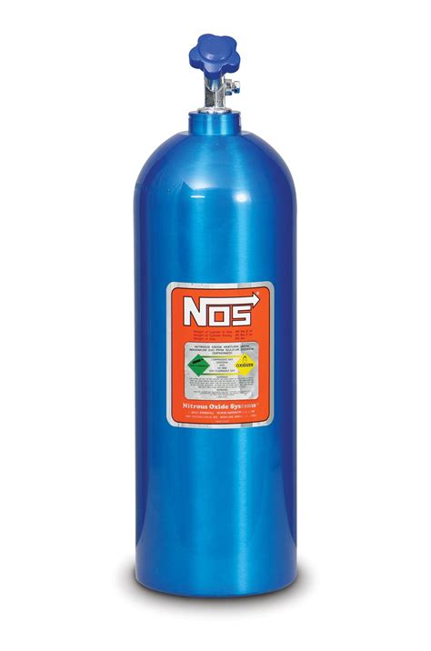 Nos 14760nos Nos 20 Lb Electric Blue Nitrous Bottle