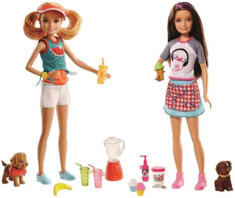 Barbie Sisters Skipper Doll And Ice Cream Accessory Play Set Play And