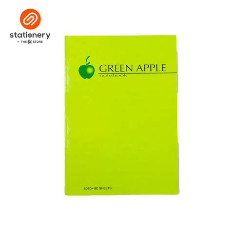 Green Apple Padded Notebook 80lvs Best Price Online Sm Stationery