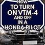 Vtm 4 Honda Pilot 2012