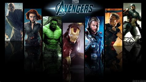 1920x1080 Movies The Avengers Hawkeye Hulk Black Widow Thor Iron Man
