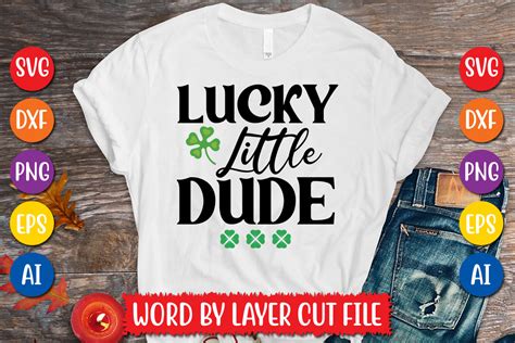 Lucky Little Dude Svg Design Graphic By Megasvgart · Creative Fabrica