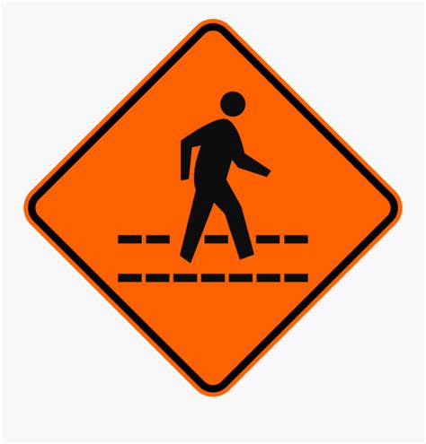 Pedestrian Crossing Sign Clip Art
