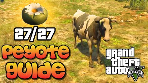 Gta 5 All 27 Peyote Plant Locations Guide Play As Animals Easter