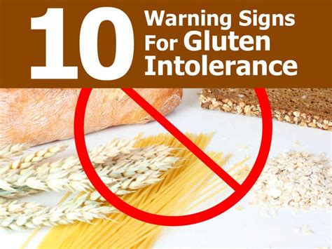 10 Early Warning Signs Of Gluten Intolerance Everyone Should Aware Of