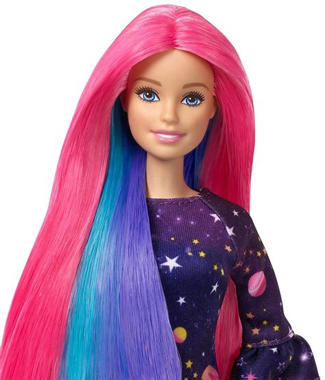Boneca Barbie Cabelos Coloridos Mattel Ri Happy