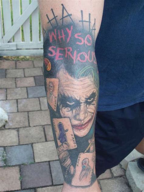 See more ideas about heath ledger joker, joker, heath ledger. Heath Ledger Joker Tattoo Sleeve - Best Tattoo Ideas