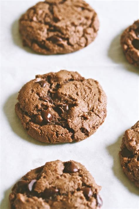 Gently Spiced Double Chocolate Cookies Chocolate Cookies How Sweet