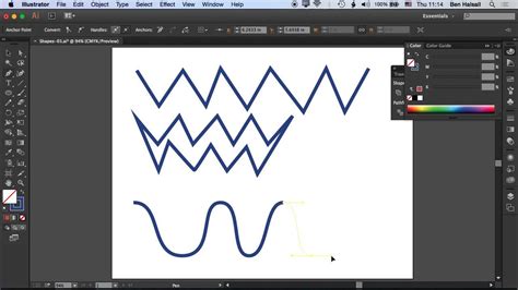 Illustrator Creating Custom Shapes With The Pen Tool