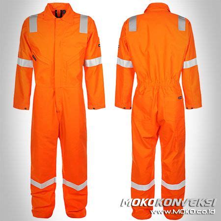 Jual Safety Coverall | Baju Proyek Terusan - MOKO KONVEKSI | Biru