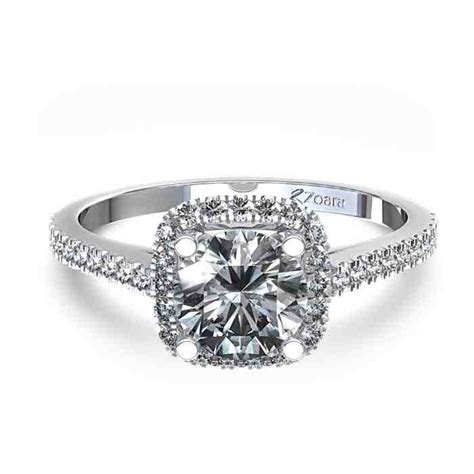 Guidelines to choosing a beautiful cushion cut first of all, a cushion cut diamond is something like a hybrid between a square princess cut and a as you can see, cushion cut halo engagement rings can be very affordable and you don't need a. Square Cushion Cut Diamond Engagement Rings - Wedding and Bridal Inspiration