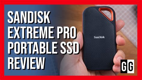sandisk extreme pro portable ssd unboxing speed test review youtube