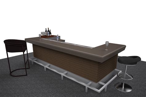 This is also going to depend on the type of seating you choose and what kind of overhang is recommended so that your guests can sit comfortably at the bar with enough leg room. Standard Commercial Bar Dimensions, Typical Heights - US ...