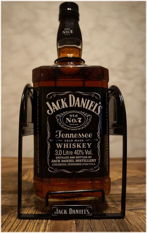 Giant Three Litre Bottle Of Jack Daniels Whiskey