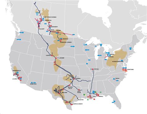 South Texas Pipeline Map