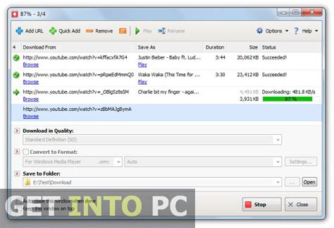 Youtube Downloader Pro Téléchargement Gratuit Entrez Dans Le Pc