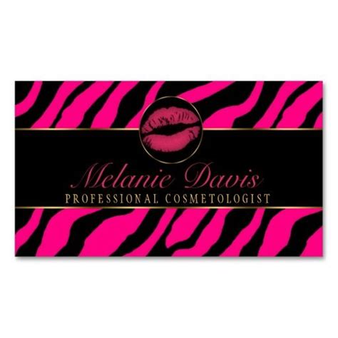 Whether you are a certified beautician, fashion designer. Chic Cosmetology Business Card | Zazzle.com