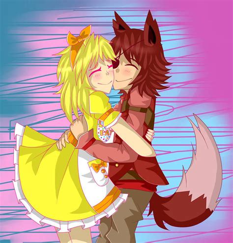 Fnaf Valetines Contest Foxica Chica X Foxy By