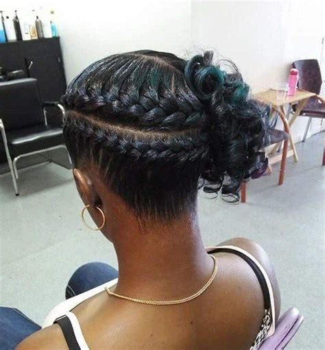 Updo Hairstyle Black Hair Updo Hairstyles Top Knot Hairstyles Braided
