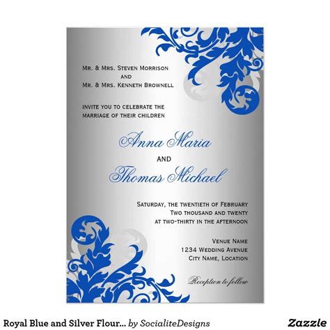 Beautiful Royal Blue Background Wedding Designs For A Stunning Backdrop