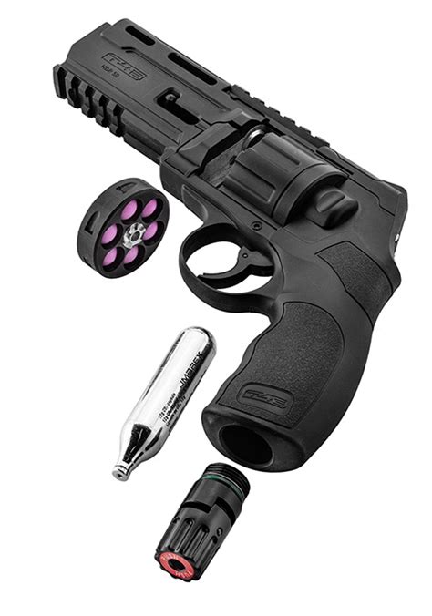 Kit de Défense Revolver CO2 Walther T4E HDR 50 cal. 50 - 11 joules ...