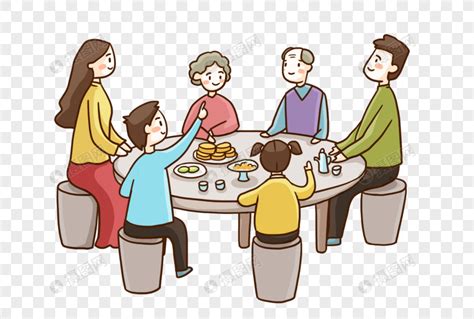 Makan Malam Bersama Keluarga Kartun Mila Kartun