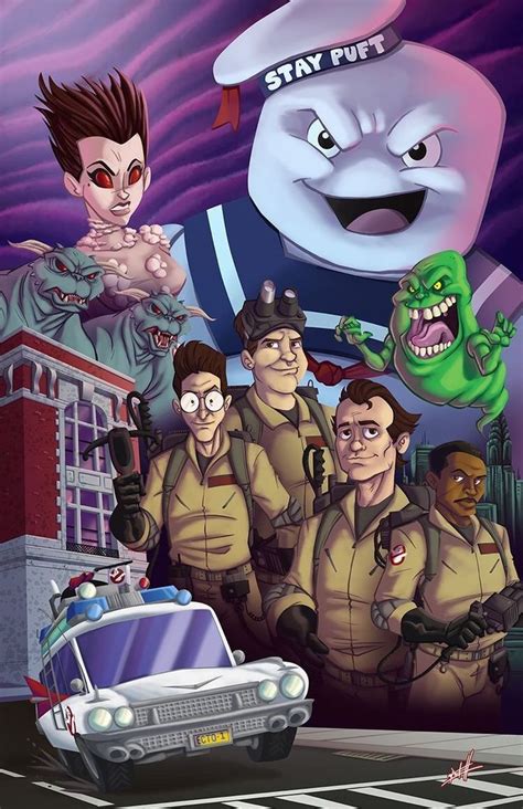 Check out our ghostbusters cartoon selection for the very best in unique or custom, handmade pieces from our digital shops. Funky #Ghostbusters artwork by Nate Lovett | Ghostbusters ...