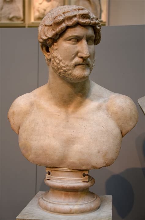 Marble Bust Of Emperor Hadrian Illustration World History Encyclopedia