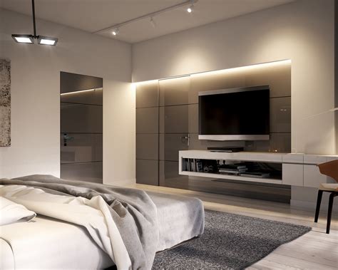 Bedroom In Private Apartment Vis For Lk Projektpl On Behance