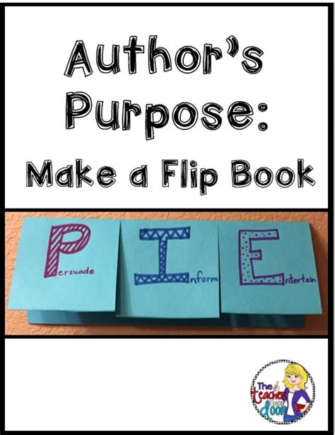 21 Awesome Authors Purpose Activities Teaching Expertise