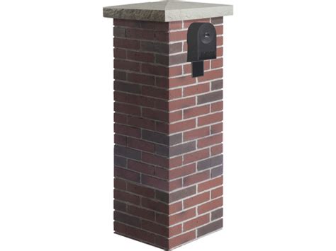 Carlton Traditional Brick Mailbox Kits Unique Ideas Barron Designs