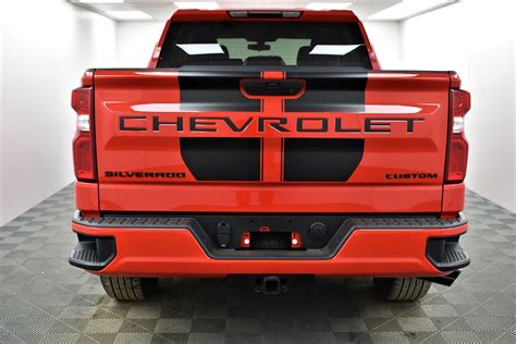 2021 Chevrolet Silverado Crew Cab 4x4 Rally Edition Red Hot Ext New