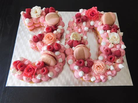 Number Cake Girly Cake Design Gateau Anniversaire Fille Gâteaux Aux
