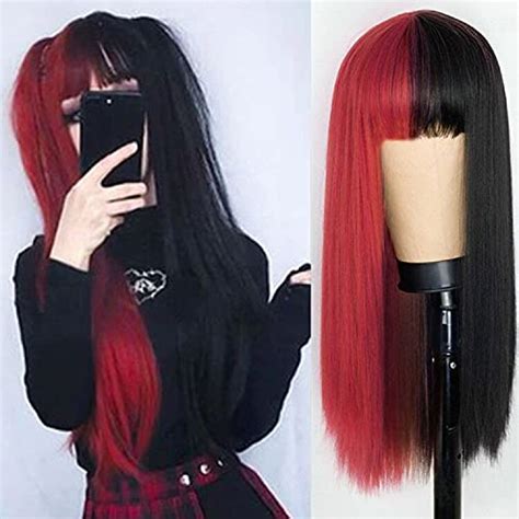 Dye Best Half Red Half Black Hair Dye For An Eye Catching Look