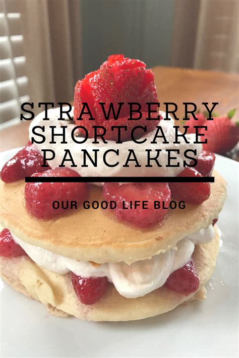Place cream cheese on top of the batter, followed by the strawberry slices. Strawberry Shortcake Pancakes #fantasticalfoodfight | Our ...
