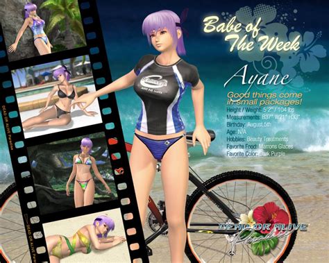 Dead Or Alive Paradise Babe Of The Week 2
