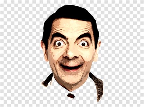 Mr Bean Download Head Mr Bean Face Person Human Jaw Transparent Png