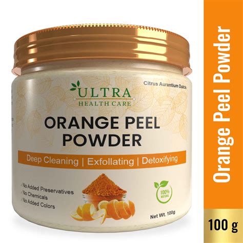 Buy Best Orange Peel Powder For Skin Whitening Face Pack In India