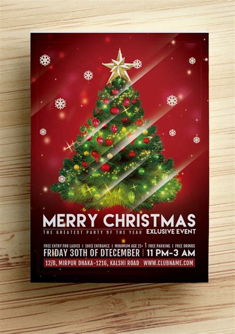 374 free holiday templates in microsoft publisher. Free Christmas Party Flyer Templates - Stockvault.net Blog