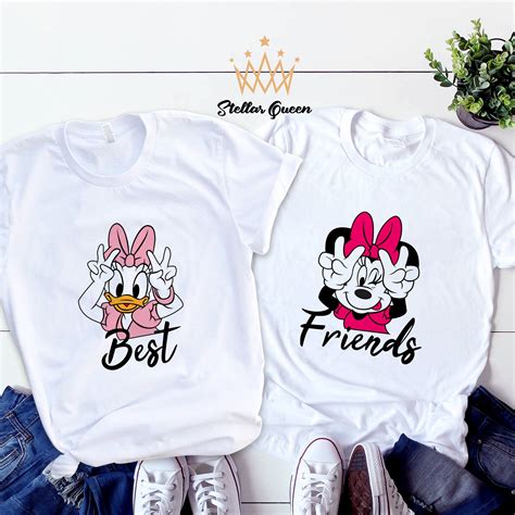Best Friends Disney Matching Shirts Minnie And Daisy Disney Etsy