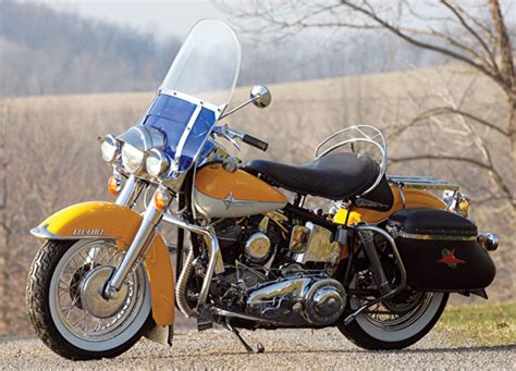 Mellow Yellow 1961 Harley Davidson Flh Panhead Motorcycle Classics Exciting And Evocative