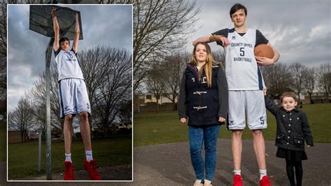 Is This The Tallest Teen In The World 16 Year Old Stands At 7 Feet 4