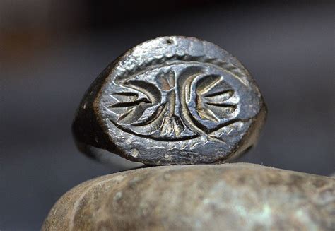 Antique Bronze Ring Of 16th Century Ancient Artifact Rare Etsy