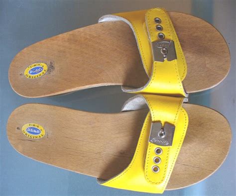 The Original Dr Scholls Exercise Sandals Made In Italy 8M
