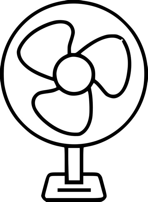 Table Fan Clipart Black And White 10 Free Cliparts Download Images On