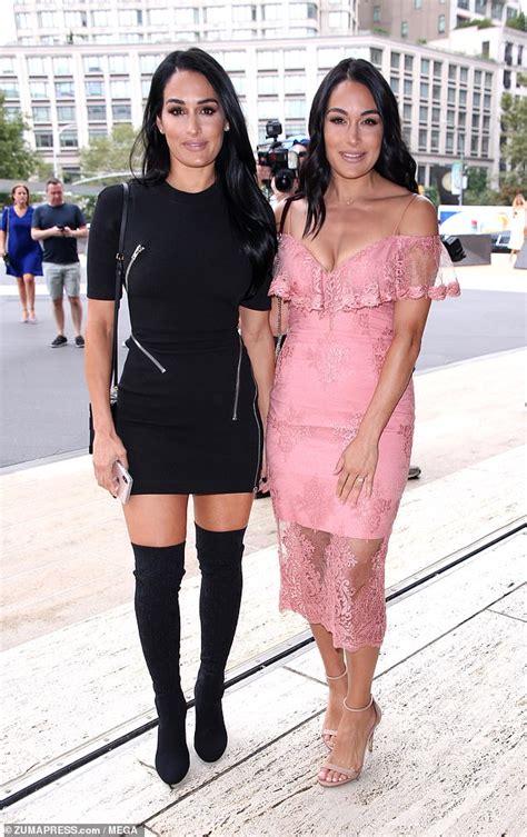 Brie And Nikki Bella Dress Up For 2019 Couture Council Award Luncheon