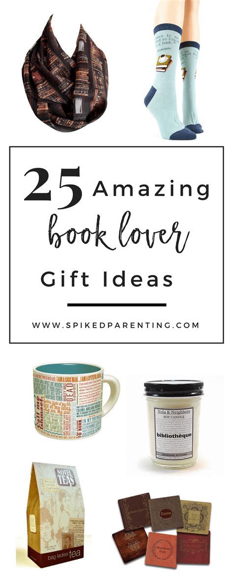 Here's a list of some of the best ideas for gifts for mom: 25 Amazing Book Lover Gift Ideas | Book lovers gifts, Gift ...