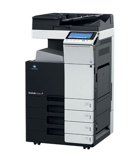 Small text is sharp, while gradations and solid black are beautifully reproduced. Konica Minolta All in One Printer (Bizhub C224e) - Buy ...